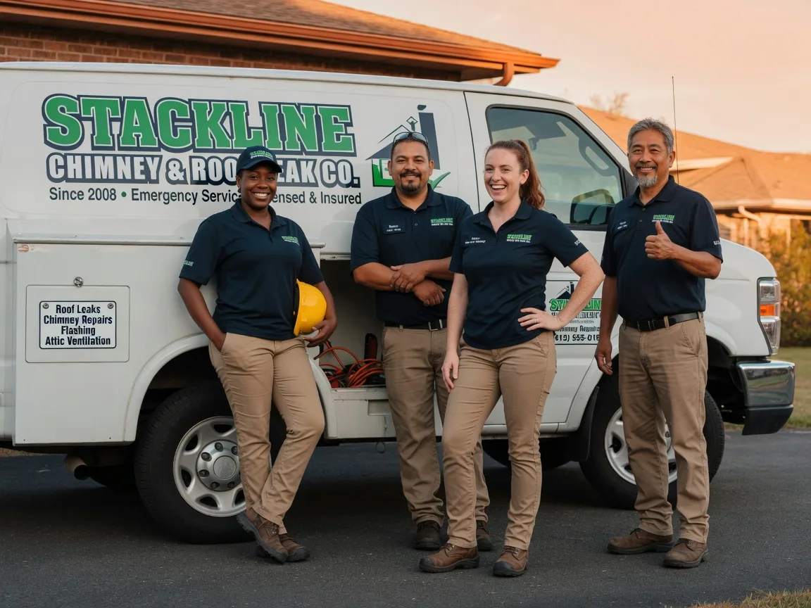 Chimney flashing repair company in Markesan, WI